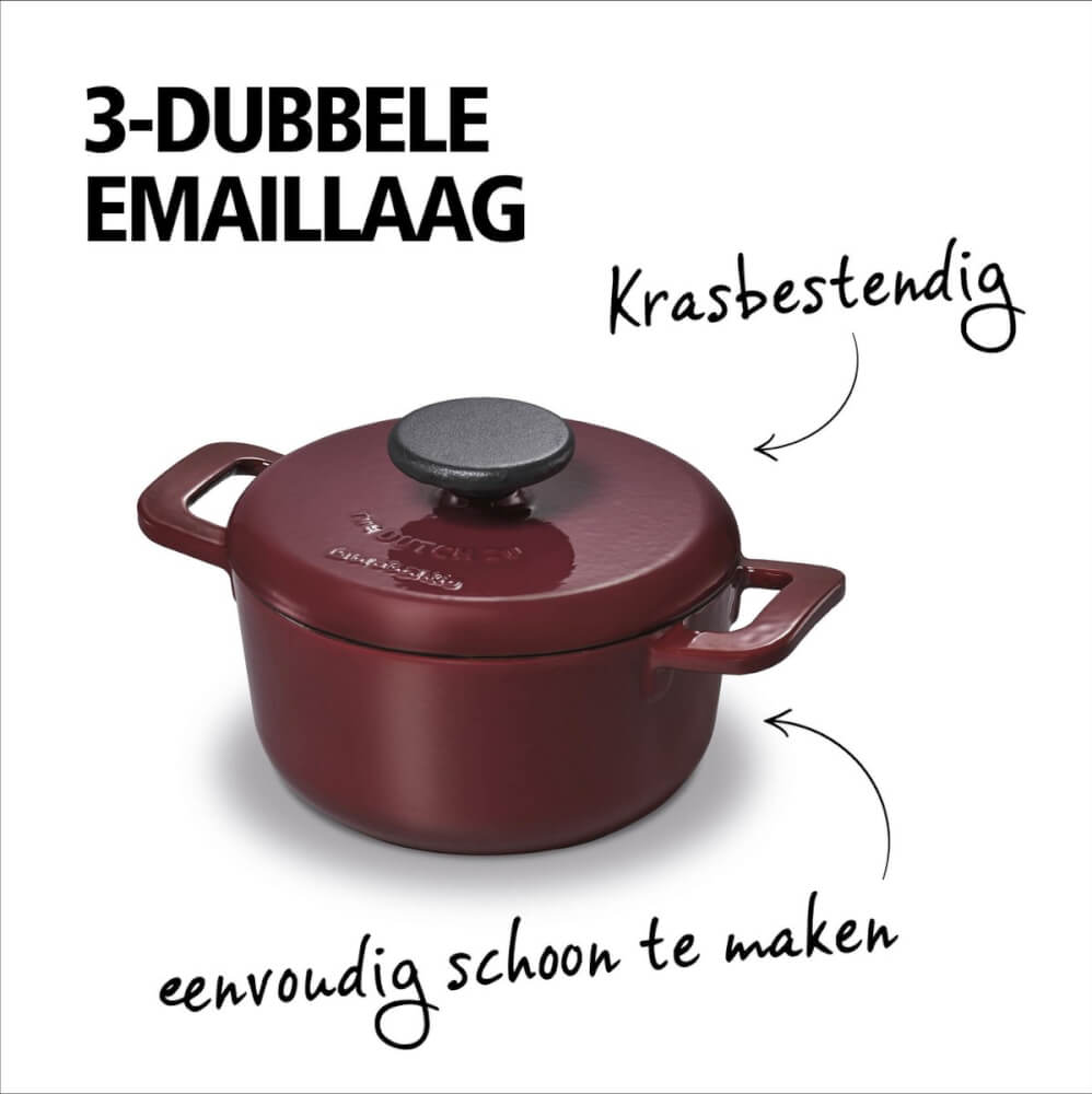Brabantia Cookware Braadpan 20cm Gietijzer The Dutch Oven Brabantia